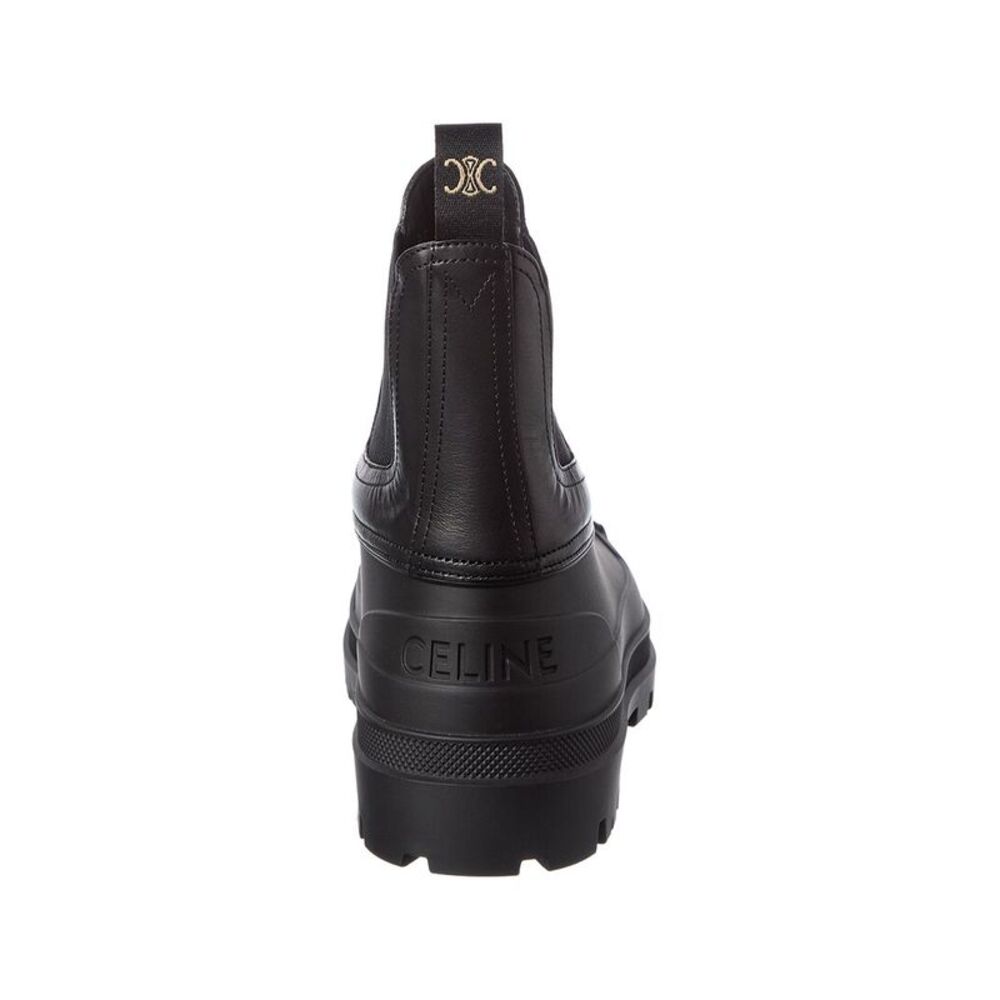 Celine Riley Leather Bootie, Black - Picture 3 of 5